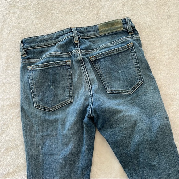 IRO Coy Distressed Low Rise Straight Fit Jeans - Picture 6 of 9